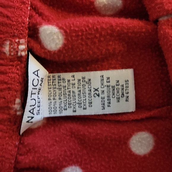 Plus size fleece pajama set - Picture 4 of 5